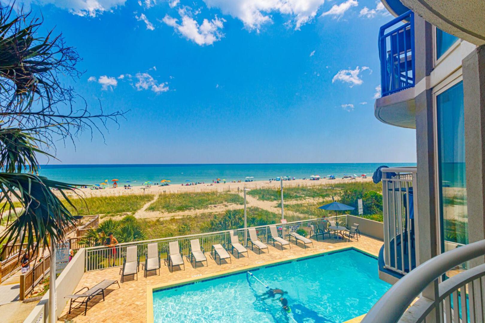 Beautiful Condo! Direct Oceanfront - 1 Bedroom, 1 Bath - Atlantica 200 Миртл-Бич Экстерьер фото