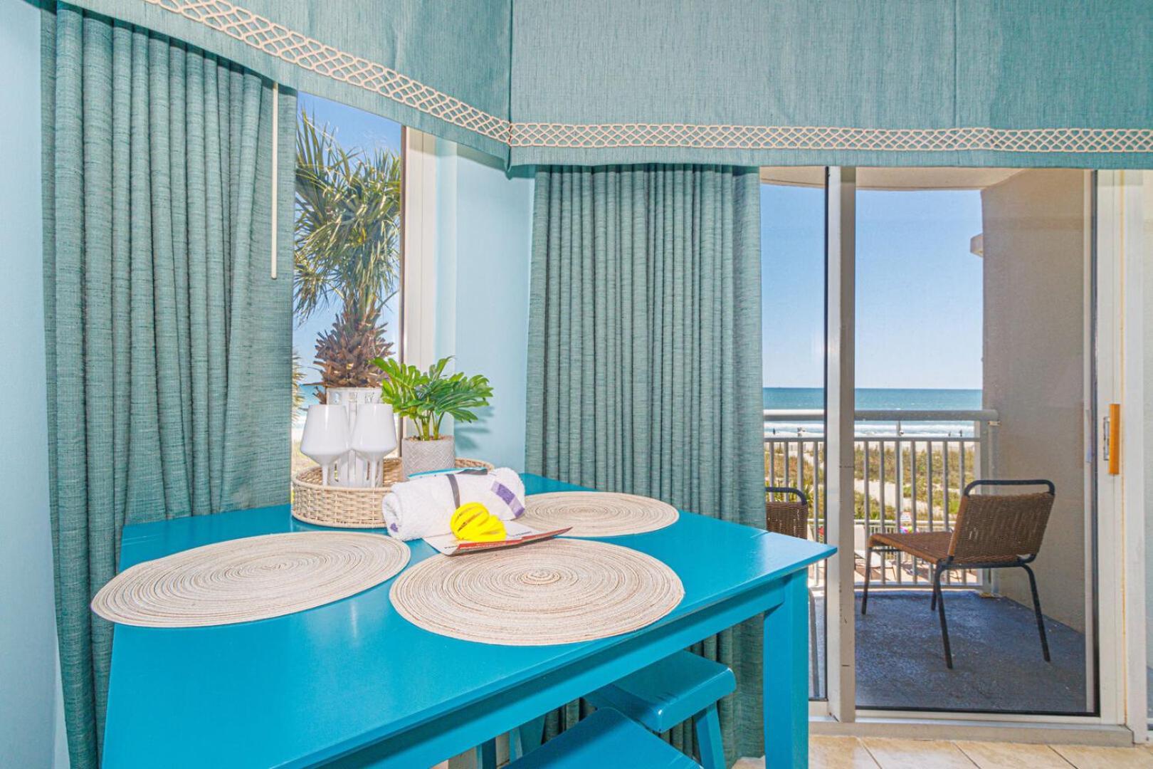 Beautiful Condo! Direct Oceanfront - 1 Bedroom, 1 Bath - Atlantica 200 Миртл-Бич Экстерьер фото